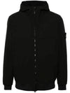 Technology Recycled Polyester Hooded Jacket Black - STONE ISLAND - BALAAN 2