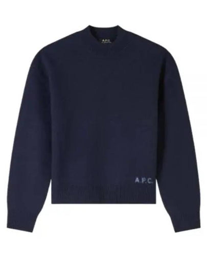 Esther Wool Knit Top Navy - A.P.C. - BALAAN 2