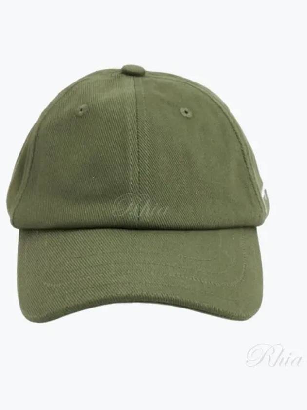 La Casquette Embroidered Logo Ball Cap Khaki - JACQUEMUS - BALAAN 2