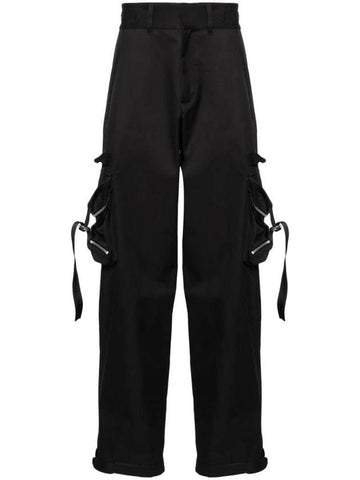 23 FW straight leg cargo trousers OMCF041C99FAB0011000 - OFF WHITE - BALAAN 1