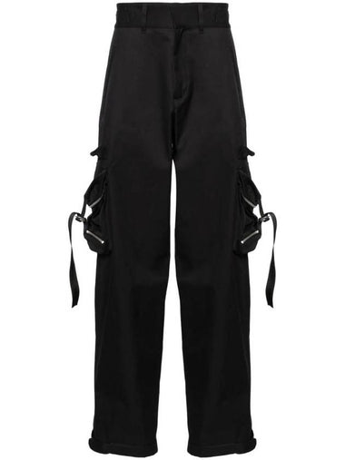 23 FW straight leg cargo trousers OMCF041C99FAB0011000 - OFF WHITE - BALAAN 1