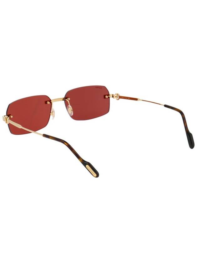 sunglasses CT0271S 004 004 GOLD GOLD RED - CARTIER - BALAAN 5