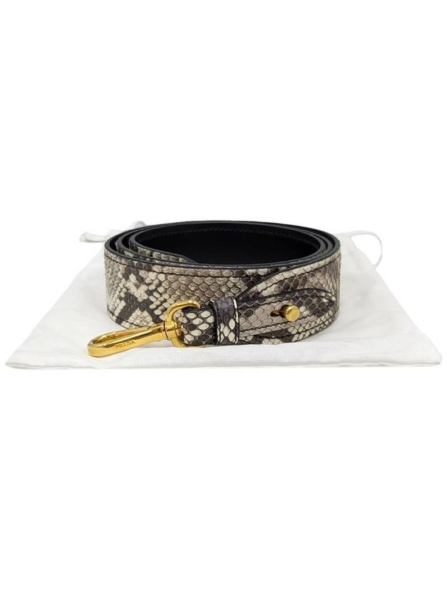 Women s 1TY002 2AMX 187 Python Leather Shoulder Strap - PRADA - BALAAN 6