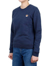 Fox Head Patch Regular Sweatshirt Ink Blue - MAISON KITSUNE - BALAAN 4