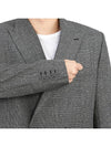 Double Brested Wool Jacket Grey - DIOR - BALAAN 11