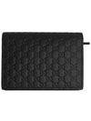 Microssima Bifold Card Wallet Black - GUCCI - BALAAN 9