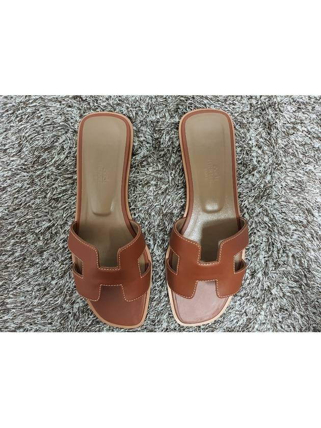 Oran sandal slippers 37 240 - HERMES - BALAAN 9