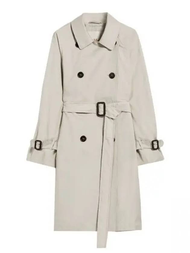 24 TITRENCH 19021014 002 19021014600 Tea Trench Water Repellent Coat - MAX MARA - BALAAN 1