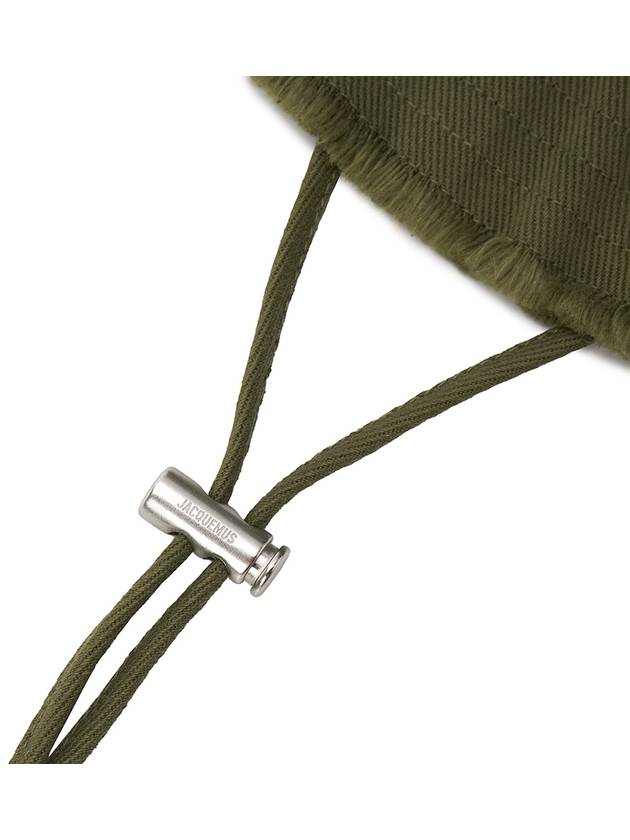 Le Bob Artichaut Cotton Bucket Hat Khaki - JACQUEMUS - BALAAN 10