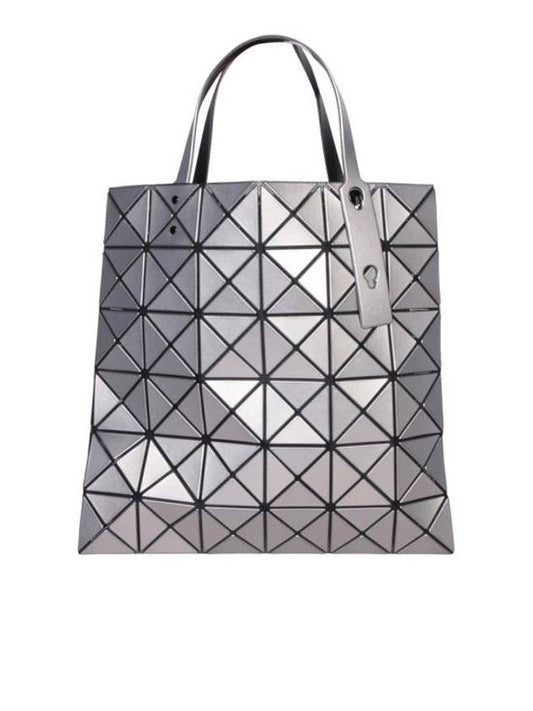 Lucent Metallic Effect Tote Bag Silver - ISSEY MIYAKE - BALAAN 1