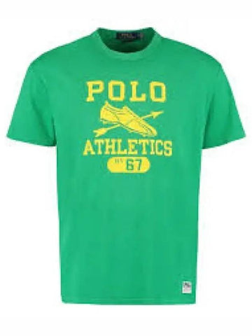 Classic fit jersey t shirt green 1236777 - POLO RALPH LAUREN - BALAAN 1