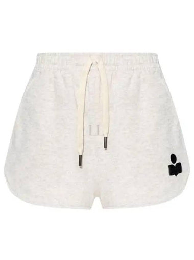 Mipha SH0022FA A1M07E 23EC logo banding short pants - ISABEL MARANT - BALAAN 1