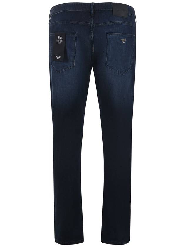 Denim Straight Pants 8N1J061D16Z 0942 Navy - EMPORIO ARMANI - BALAAN 4