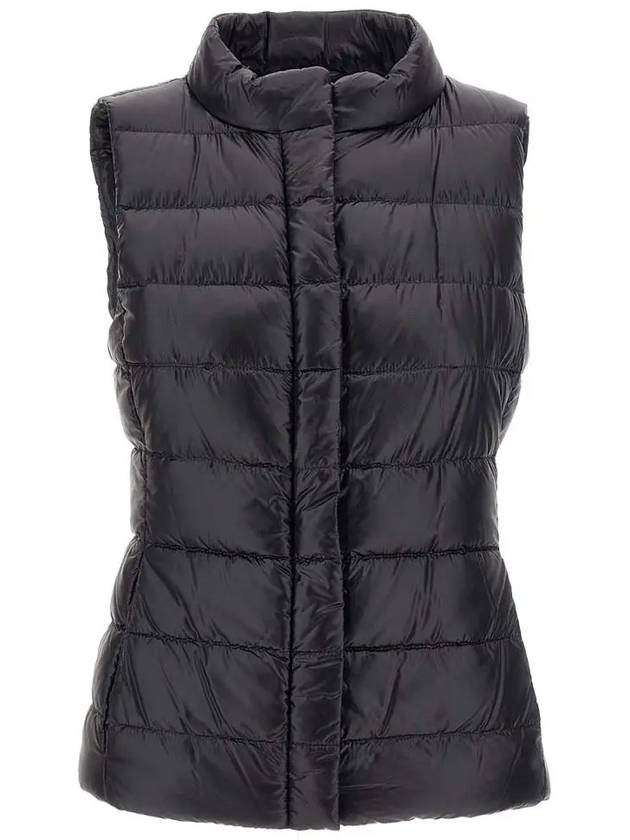 GIULIA Quilted Padded Vest Black PI0661DIC 12017Z 9300 - HERNO - BALAAN 1