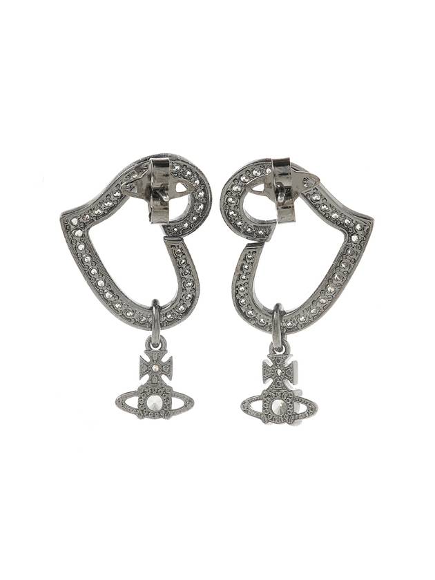 Belinda Earrings Ruthenium - VIVIENNE WESTWOOD - BALAAN 4