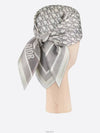 TWIN oblique square scarf - DIOR - BALAAN 4