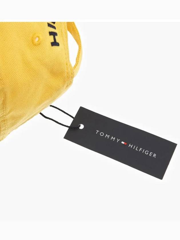 Ardin Logo Classic Ball Cap Yellow - TOMMY HILFIGER - BALAAN 4