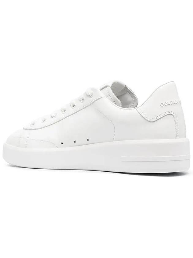 Purestar White Tab Sneakers White - GOLDEN GOOSE - BALAAN 4