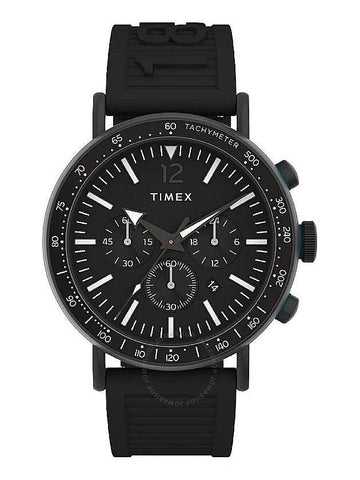 Timex Standard Chronograph Quartz Black Dial Men's Watch TW2V71900 - TIMEX - BALAAN 1