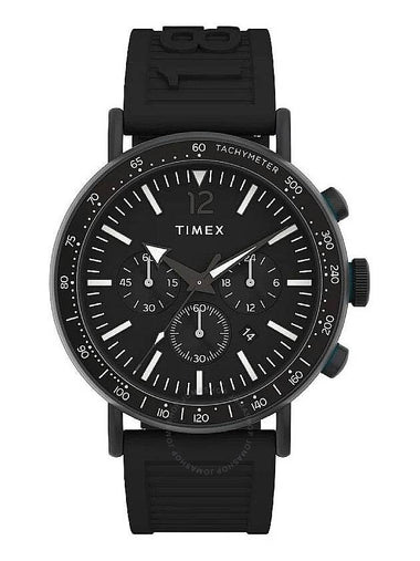 Timex Standard Chronograph Quartz Black Dial Men's Watch TW2V71900 - TIMEX - BALAAN 1