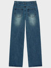 Classic Straight Jeans Middle Blue - NOIRER - BALAAN 4