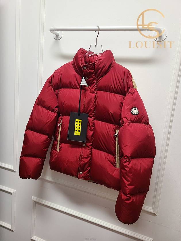 Used luxury goods Lewis It 2 Montclair Palm Angels Panamint Red Short Padded Jumper - MONCLER - BALAAN 3