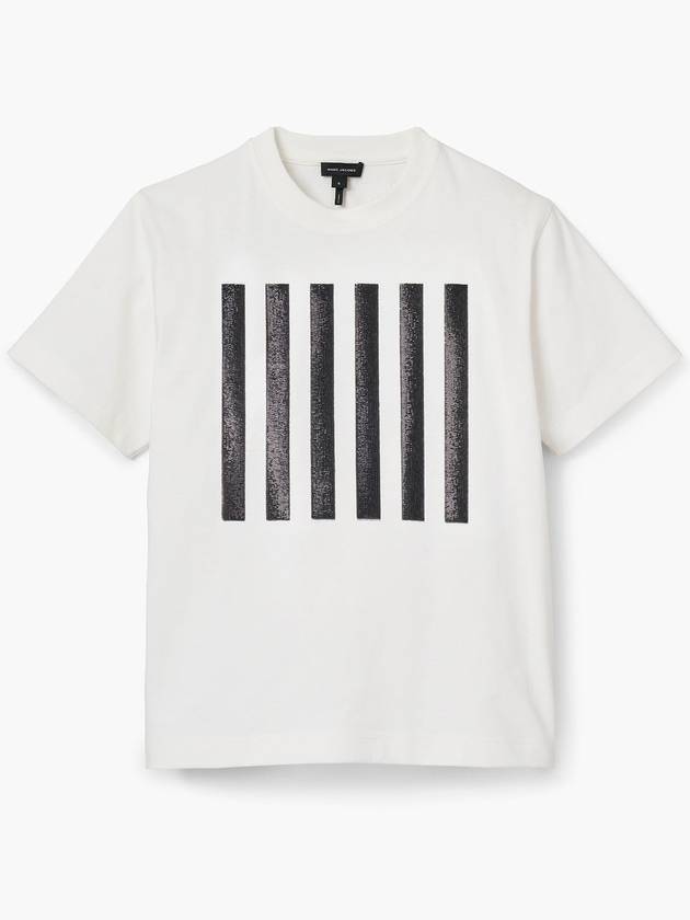 Runway Icons Stripe Box Tee White 2F4RTP050C63 100 - MARC JACOBS - BALAAN 1