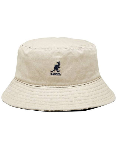 Hat bucket hat bungeoji hat K4224HT khaki beige - KANGOL - BALAAN 2