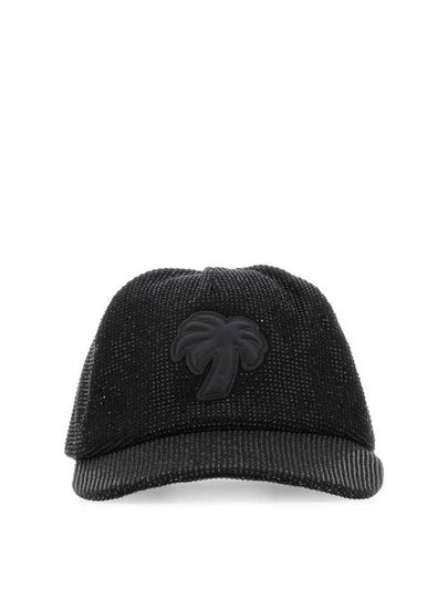 Big Palm Ball Cap Black - PALM ANGELS - BALAAN 2