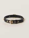 Leather Pet Collar Black - MIU MIU - BALAAN 2