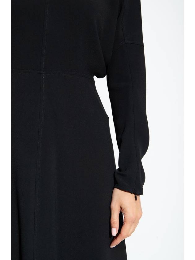 Victoria Beckham Dress With Long Sleeves, Women's, Black - VICTORIA BECKHAM - BALAAN 5