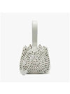 Rose Marie 16 Punching Bucket Bag White - ALAIA - BALAAN 4