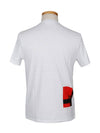 Kind of Red Print Short Sleeve T-Shirt White - NEIL BARRETT - BALAAN 4