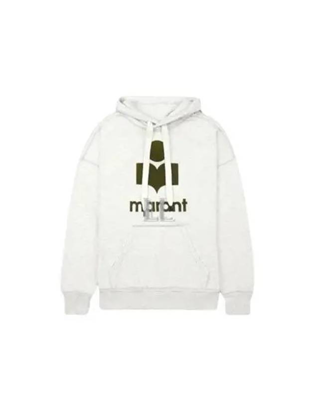 Mansel Logo Hoodie Faded Beige - ISABEL MARANT - BALAAN 2