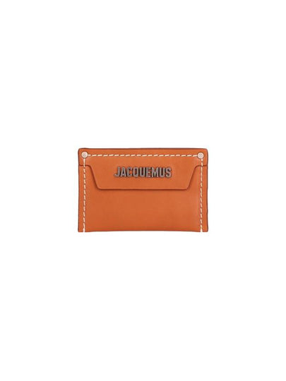 Le Porte Carte Meunier Rectangle Card Wallet Light Brown - JACQUEMUS - BALAAN 2