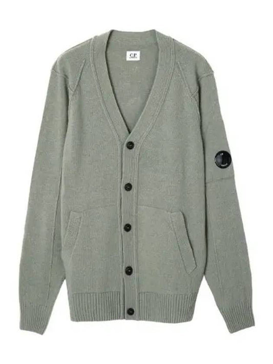 Lambswool cardigan men - CP COMPANY - BALAAN 1