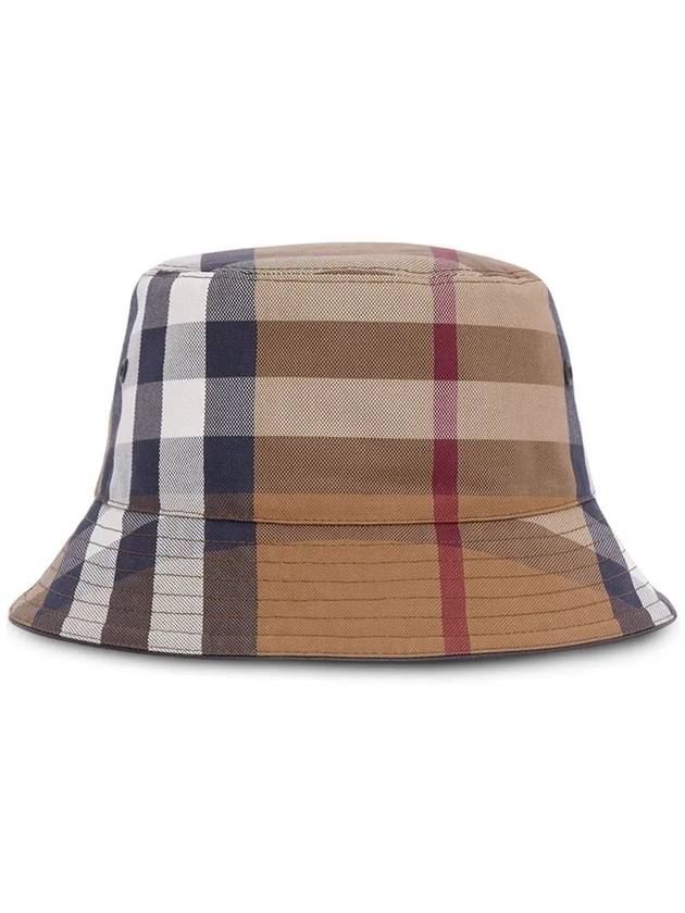 House Check Bucket Hat Brown - BURBERRY - BALAAN 3