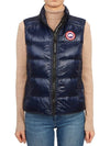 Women's Cypress Padded Vest Atlantic Navy - CANADA GOOSE - BALAAN.