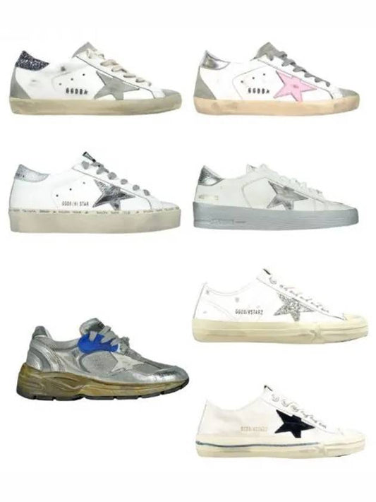 Women's Superstar Low Top Sneakers White Grey - GOLDEN GOOSE - BALAAN 2