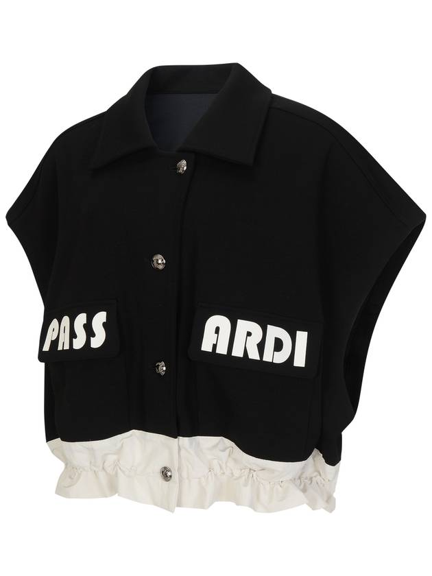 Crop open collar TV BK - PASSARDI - BALAAN 2