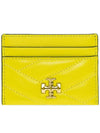 Kira Chevron Logo Card Wallet Yellow - TORY BURCH - BALAAN 2