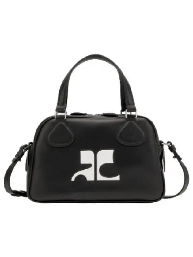 Courr ges Re Edition Bowling Tote Bag Black Handbag - COURREGES - BALAAN 1