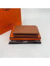 Calviduo Compact Card Holder Wallet Gold H085238CK37 - HERMES - BALAAN 6