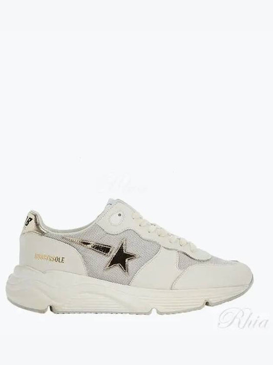 Running Sole Low Top Sneakers White Silver - GOLDEN GOOSE - BALAAN 2