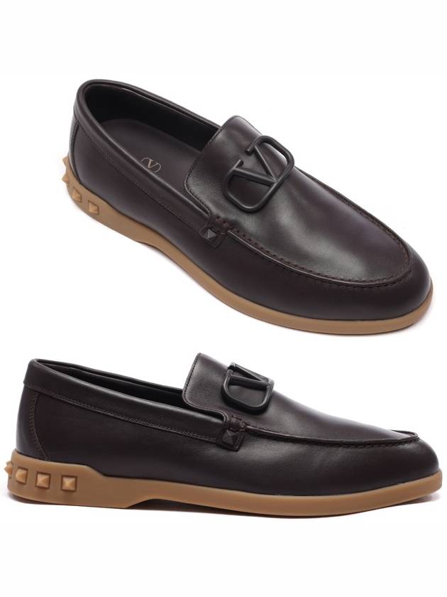 Men's V Logo Loafers - VALENTINO - BALAAN 1