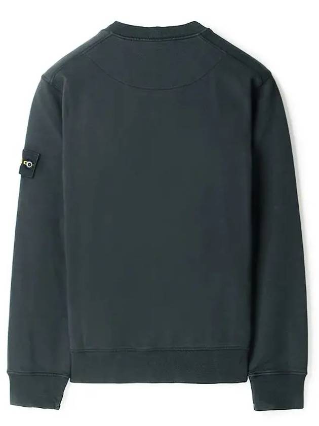 Men's Wappen Patch Sweatshirt Charcoal - STONE ISLAND - BALAAN 3