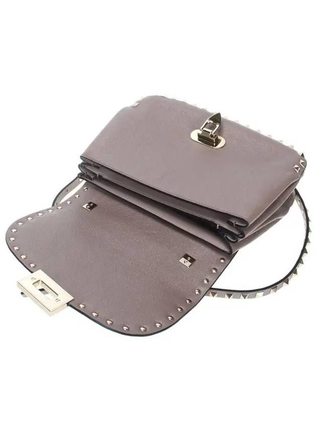 Rockstud Cross Bag Grey - VALENTINO - BALAAN 7