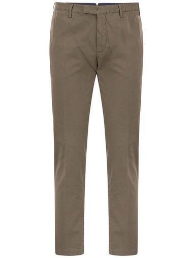 Superslim trousers in cotton and silk - PT TORINO - BALAAN 1