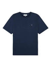 Bold Fox Head Patch Comfort Short Sleeve T-Shirt Navy - MAISON KITSUNE - BALAAN 2