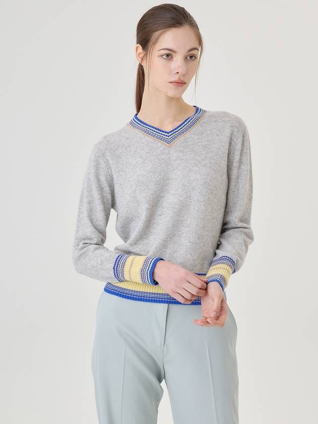 Cashmere Wool Preppy Look Ivy Knit Top - RS9SEOUL - BALAAN 4